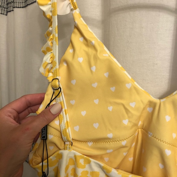 ZAFUL Reversible Leopard Heart One-piece Swimsuit - Picture 7 of 7